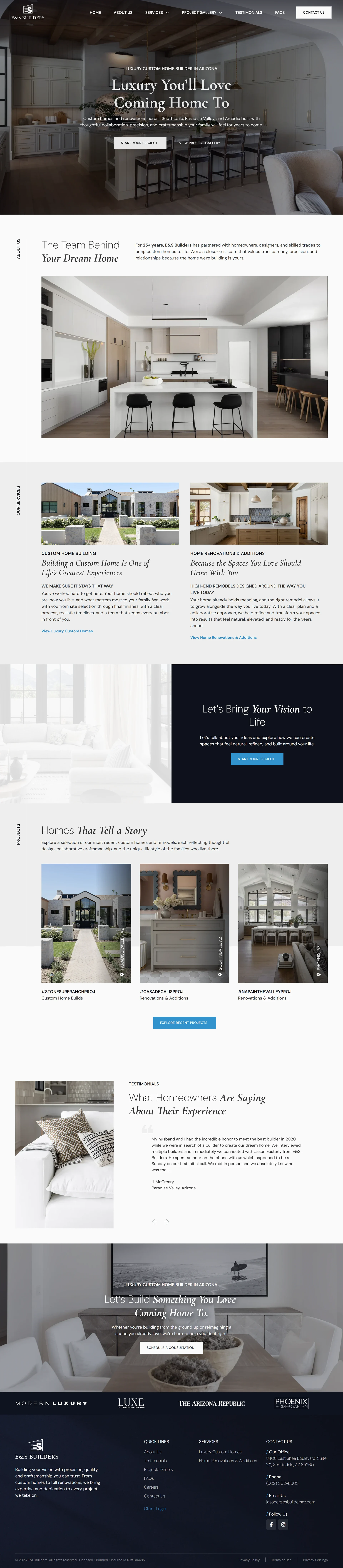 esbuilders home page