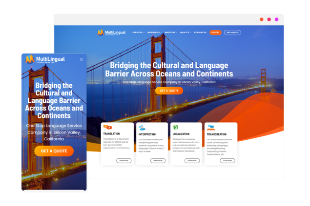 Multilingual Technologies Home Page