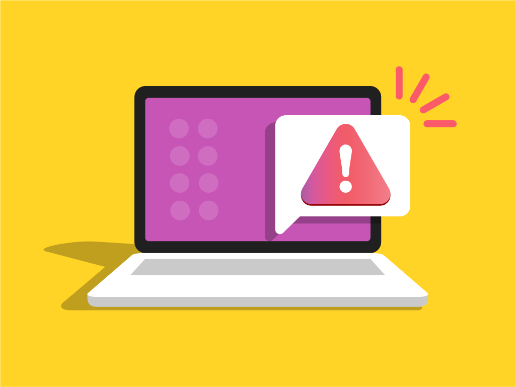 website warning