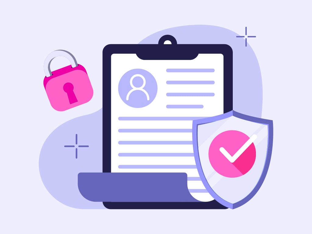 privacy policy lock and legal
